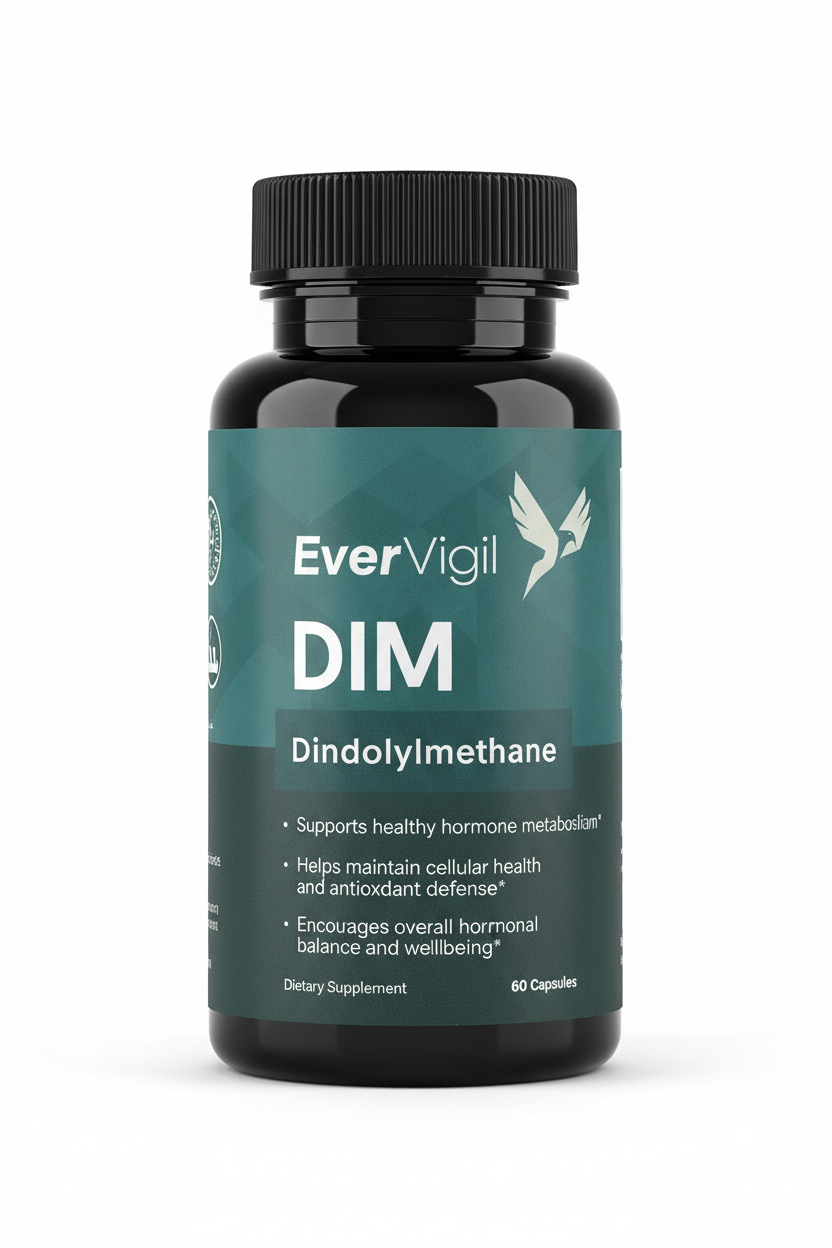 DIM bottle product detail shot